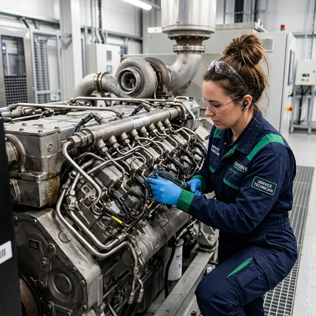 Diesel Generator Servicing